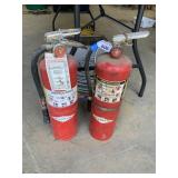 (2) Fire Extinguisers