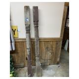 Pair Antique Balusters Architectural Salvage