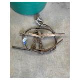 (2) Chain Binders & Wire Rope Cable