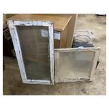 (2) Antique Windows