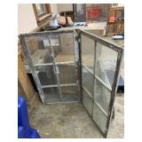 Large Antique Window Hinged