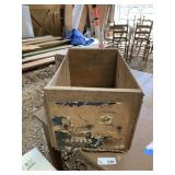 Antique Wood Apple Crate