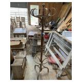 Wood Coat Hat Rack