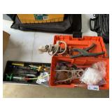 Plastic Tool Box & Contents - Live Stock Supplies