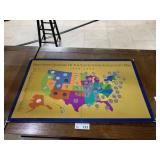 1999-2008 First State Quarters Collector Map (47)