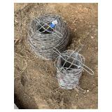 Full Roll + Partial Barbed Wire