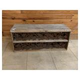 Handmade Barn Wood Rustic Cabinet