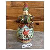 Jim Shore Snowman "Red On Snowy White"