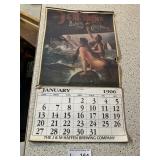 Antique 1906 Advertisement Calendar