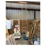 Antique Wood Ladder