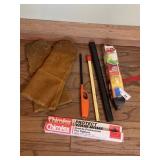 Leather Gloves, Lighters, etc