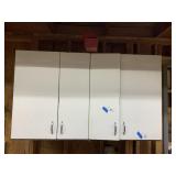 Vintage MCM White Metal Cabinets