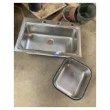 (2) Stainless Sinks