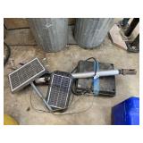 Gate Opener Arm, Solar Panels