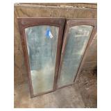 (2) Antique Mirrors