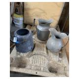 Vintage Aluminum Pichers & Kettle