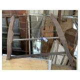 Antique Wooden Buck Saw