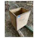 Antique Wood Bushells Tea Crate