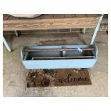 Antique Carpenters Wood Tool Box