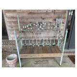 Vintage Iron Garden Bench
