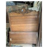 Antique Eastlake Victorian Style Bed (full size?)