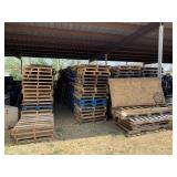 30+/- Stacks of Pallets