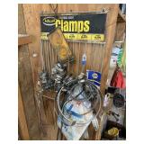 Retail Ideal Coporation CLAMPS Display w/Clamps