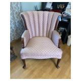 Vintage Barrel Back Armchair