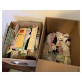 Sewing Supplies in 2 boxes