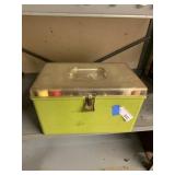 Vintage Plastic Sewing Supply Carrier