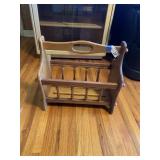 Wood Magazine Rack