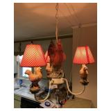 Hanging Chicken Chandeleir