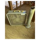 Box Fan & Ionic Breeze (upstairs)