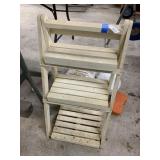 Small Folding Wood Shelf