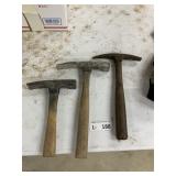(3) Masons Hammers