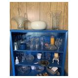 MIsc Dishes, Decor on Cabinet