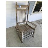 Wood Rocking Chair (front porch)