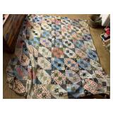 Vintage Quilt approx 80 x 72
