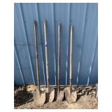 (4) Shovels