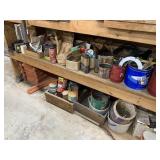 MIsc Hardware on Bottom Shelf & Floor