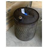 Vintage Galvanized Fuel Can