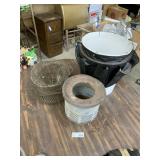 Plastic Bucket, MInnow Bucket, Fish Basket