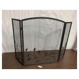 Metal Fire Place Screen