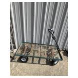 Metal Wagon Yard Cart