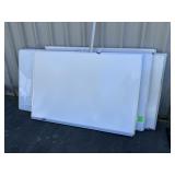 (5) Dry Erase Boards