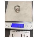 Ring Marked Sterling 6.54g