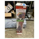 32" Silver Fiber Optic Tree