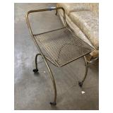 Vintage MCM Hollywood Regency Style Bar Cart