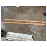 (2) Wood Coat Hat Racks approx 8