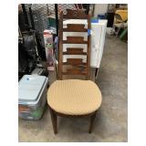 Vintage MCM Dining Chair Ladder Back